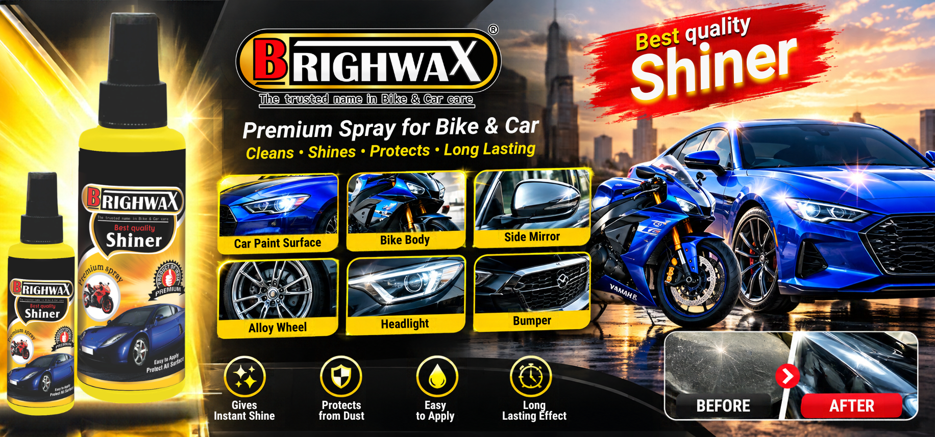 Brighwax Banner