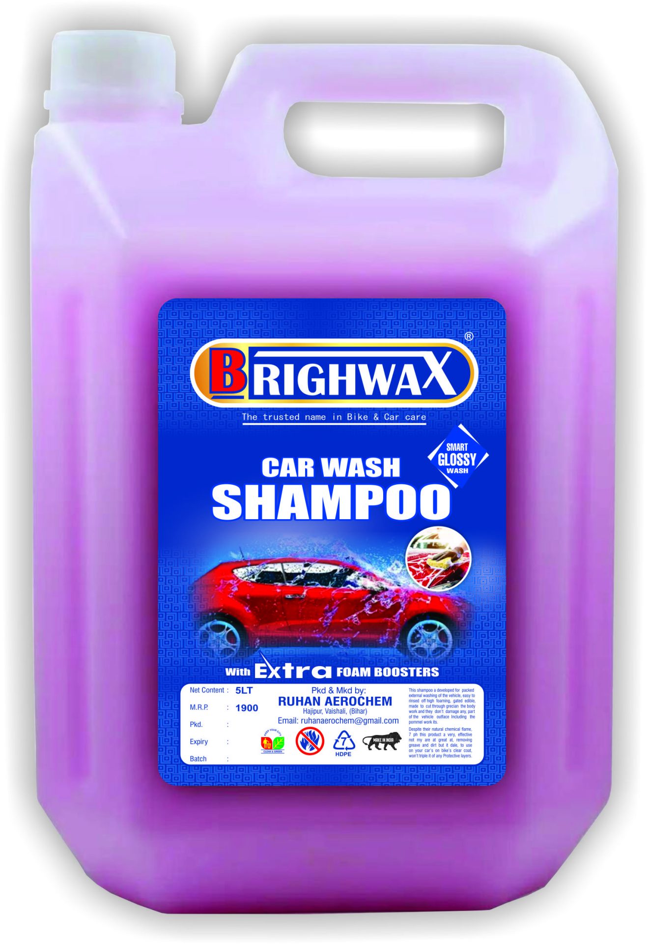 BRIGHWAX Car Shampoo – High Foam Deep Clean - View 3